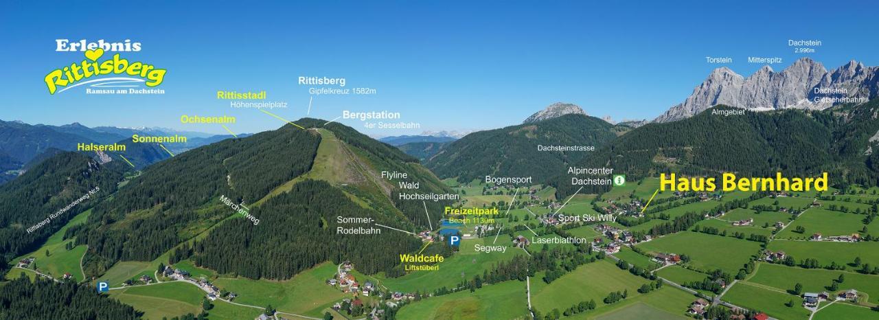 Haus Bernhard Leilighet Ramsau am Dachstein Eksteriør bilde
